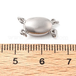 925 Sterling Silber Boxschließen&nbsp;STER-S013-04P