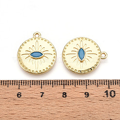 Pendentifs en laiton zircon cubique pavé&nbsp;KK-T074-58G