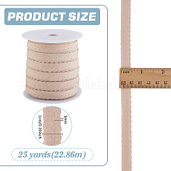 25 Yards Chinlon-Gummiband mit gewelltem Rand&nbsp;EC-BC0001-61A