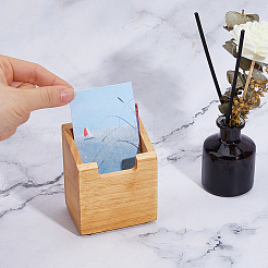Visitenkartenbox aus Holz&nbsp;ODIS-WH0108-078