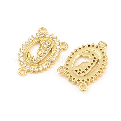 Latón micro pavimento claro cubic zirconia araña componentes componentes&nbsp;CU-CBA5CB0-13G