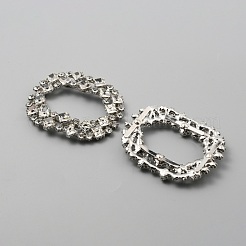 Legierung kristall strass schuhdekoration&nbsp;FIND-WH0061-89B