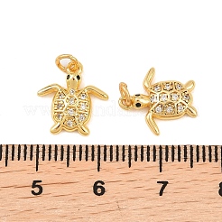 Ottone micro spianare fascino zirconi&nbsp;KK-F927-08A-G