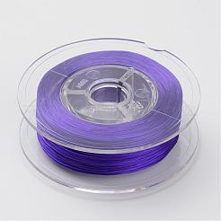 Stringa di cristallo elastico piatto tinto ecologico giapponese&nbsp;EW-F005-0.6mm-01