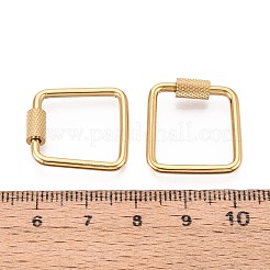 Verschlusskarabiner aus Edelstahl 304&nbsp;STAS-N115-69A-G