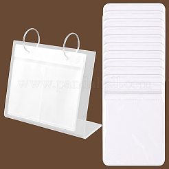 1 support de rangement de bijoux en plastique de style calendrier pour le stockage de bijoux&nbsp;ODIS-BBC0001-01A