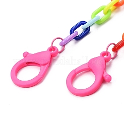 Personalisierte Acryl-Kabelketten-Halsketten&nbsp;NJEW-JN02899