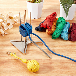 Kits zur Herstellung von Kugelknoten für Fallschirmschnüre&nbsp;DIY-PH0026-88