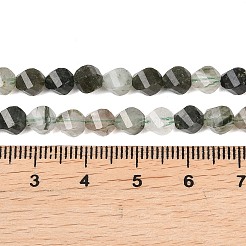 Natürlichen grünen Rutilquarz Perlen Stränge&nbsp;G-P611-C23-01
