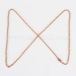 Catene portacavi in acciaio inox 304 per la realizzazione di collane&nbsp;X-STAS-P045-06RG