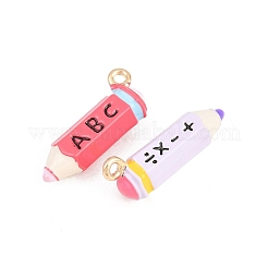 Pendentifs d'émail en alliage&nbsp;ENAM-D320-01B