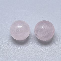 Natürlichen Rosenquarz Perlen&nbsp;G-T122-25B-07