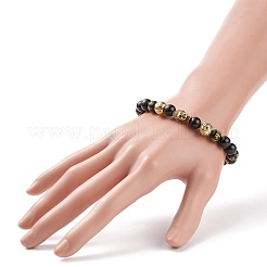 Om mani padme hum mala braccialetto di perline&nbsp;BJEW-JB08506
