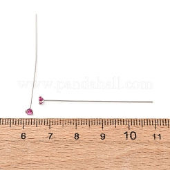 Accessoires de clous d'oreilles en laiton avec micro pavé zircone cubique&nbsp;CU-CBA4618-01P-03