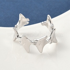 Anneaux de manchette en laiton&nbsp;RJEW-H256-22P