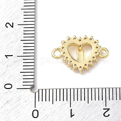 Messing-Pavé-Anhänger mit klaren Zirkonia&nbsp;KK-L268-003G