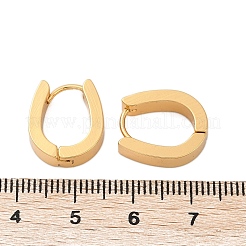 Orecchini a cerchio in acciaio inossidabile 304&nbsp;EJEW-O087-08B