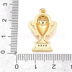 Messing micro pave klare zirkonia anhänger&nbsp;CU-CBA765C-04C-G