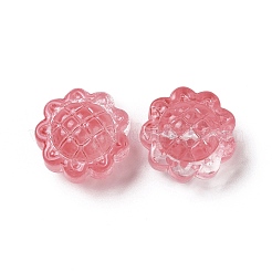 Perle di vetro verniciate a spruzzo trasparente&nbsp;GLAA-I050-06B