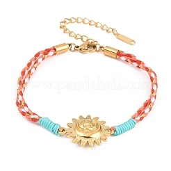 Gliederarmbänder aus 304 Edelstahl&nbsp;BJEW-K303-02B