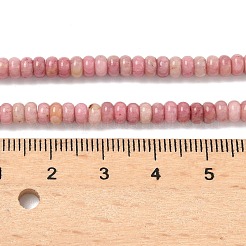 Natur Rhodonit Perlen Stränge&nbsp;G-L635-A37-4x2mm-01