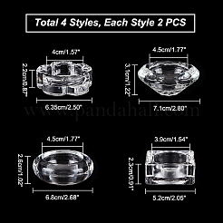 8 bol en verre à 4 styles&nbsp;MRMJ-GA0001-15