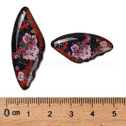 4 pièces 4 styles pendentifs en résine époxy transparente&nbsp;RESI-B032-04C