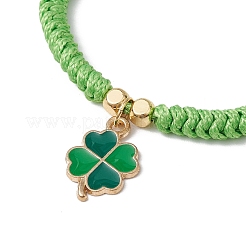 Nylon réglable bracelets cordon tressé&nbsp;BJEW-JB11435-01