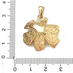 Anhänger aus 304 Edelstahl und ABS-Kunststoff mit Kunstperlen&nbsp;STAS-C172-04E-G