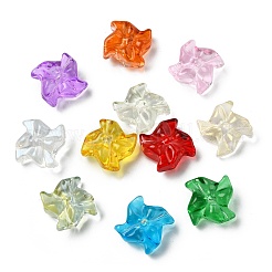 100 Stück 11 Farben handgefertigte Bunte Malerei & Perlen&nbsp;LAMP-CJ0002-89