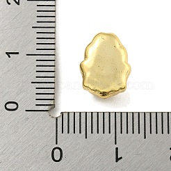 Perle di zirconi cubici trasparenti in micro pavè di ottone&nbsp;KK-G493-27G-01