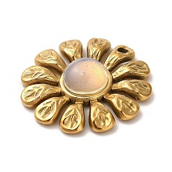 Opalit-Blumenanhänger&nbsp;STAS-R009-05G-03