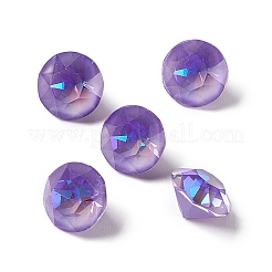 Cabochons strass verre k9 style fluo moka&nbsp;RGLA-J014-C-MI