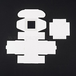 Confezione regalo di carta kraft creativa pieghevole rettangolare&nbsp;CON-B002-04C-01