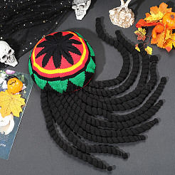 Halloween Acrylfasern Haarflechthut&nbsp;OHAR-WH20012-06