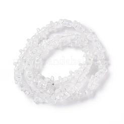 Perles en verre électrolytique de couleur AB&nbsp;GLAA-P005-AB01