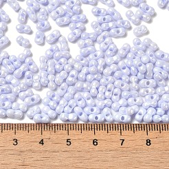 Undurchsichtige Farben Glanz Glas Saatperlen&nbsp;X1-SEED-B001-01A-11