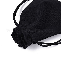Pochettes d'emballage en toile rectangle&nbsp;OP-K003-10x14-01A