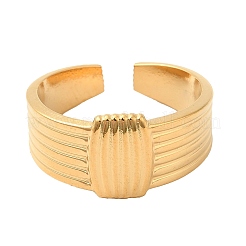 Bagues de manchette ouvertes en acier inoxydable 304 pour femmes&nbsp;STAS-D085-27G