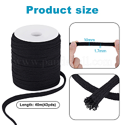 Cordon plat tressé en coton double couche de 45 m&nbsp;OCOR-PH0006-78B