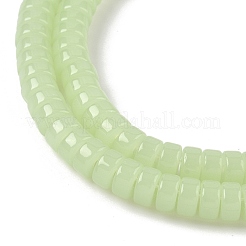 Brins de perles de verre imitation jade&nbsp;GLAA-I060-01E
