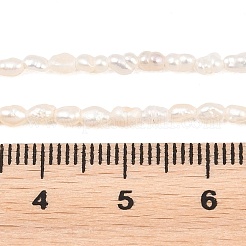 Natürliche kultivierte Süßwasserperlenperlenstränge&nbsp;PEAR-D003-01D-01