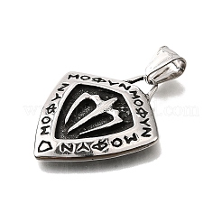 Pendentifs en acier inoxydable 304&nbsp;STAS-R163-01AS