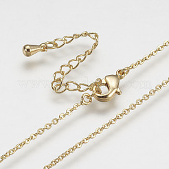 Colliers en laiton avec pendentif avec zircone cubique de micro pave&nbsp;NJEW-J051-25G