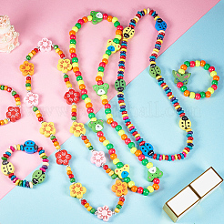 Fabrication de colliers pour enfants à faire soi-même&nbsp;DIY-SC0004-46S