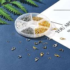 Kit de fabrication de fermoirs mousquetons en alliage de zinc&nbsp;DIY-FS0006-92