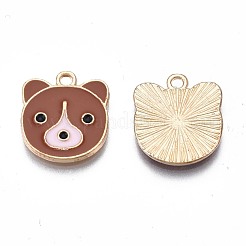 Pendentifs d'émail en alliage&nbsp;ENAM-N054-75D