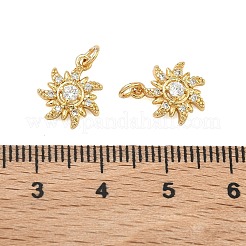 Pendentifs avec zircon cubiques à micro-pavés en laiton&nbsp;KK-A291-25B-G