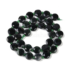 Natürliche schwarze Jadeperlenstränge&nbsp;G-C116-A54-01