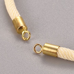 Fabbricazione del braccialetto del cavo del poliestere&nbsp;BJEW-WH0009-06A